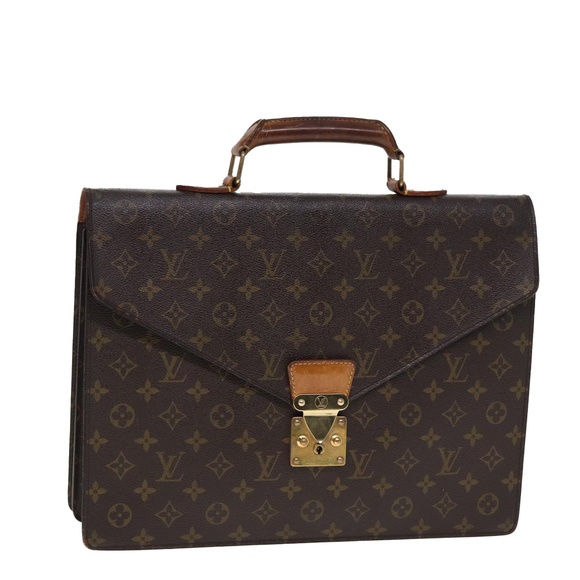 LOUIS VUITTON Monogram Serviette Conseiller Briefcase M53331 LV Auth mr317 - Picture 1 of 16